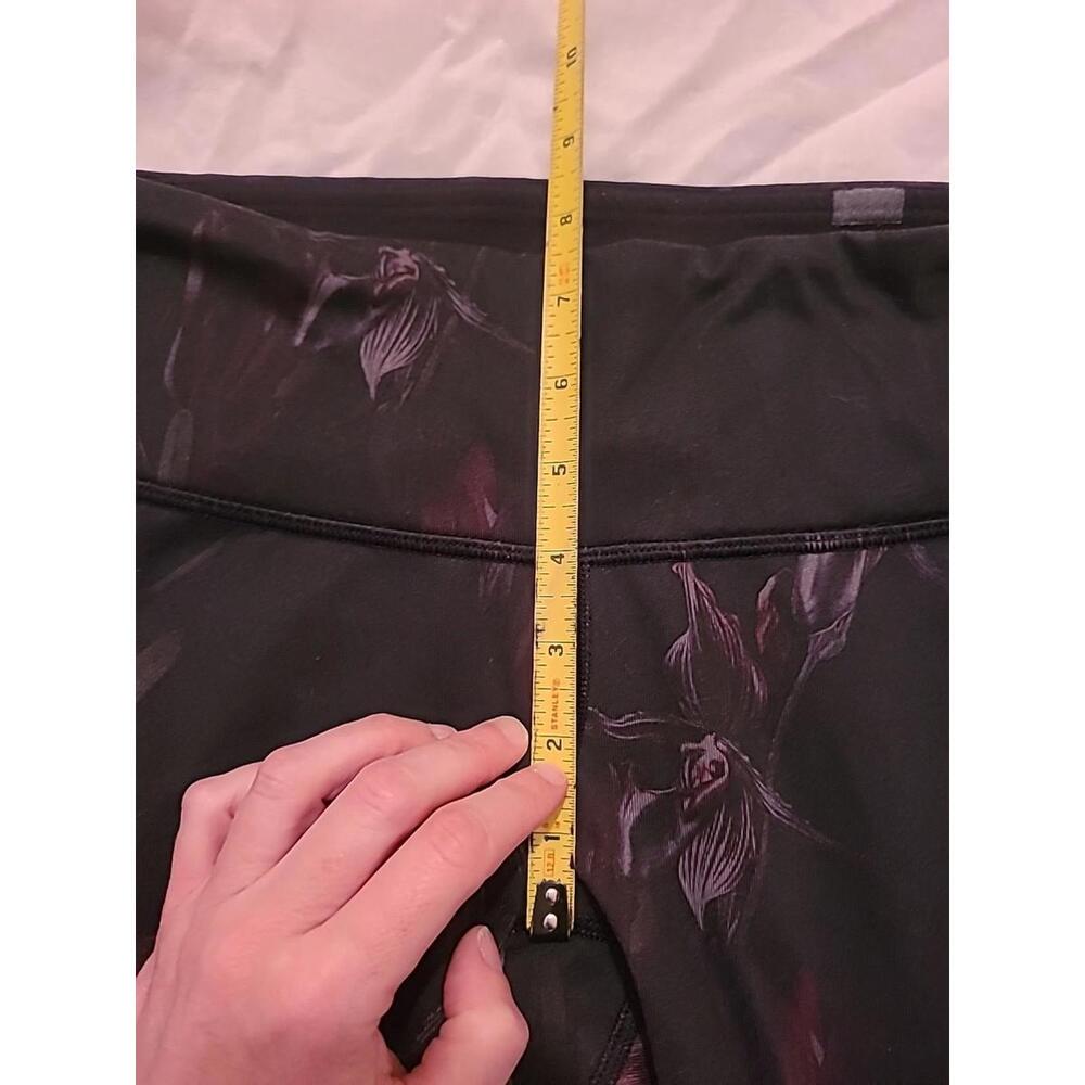 Lululemon Leggins Womens Sz 6 Wunder Under Midnight Iris Multi Black Gym Yoga - Picture 9 of 9